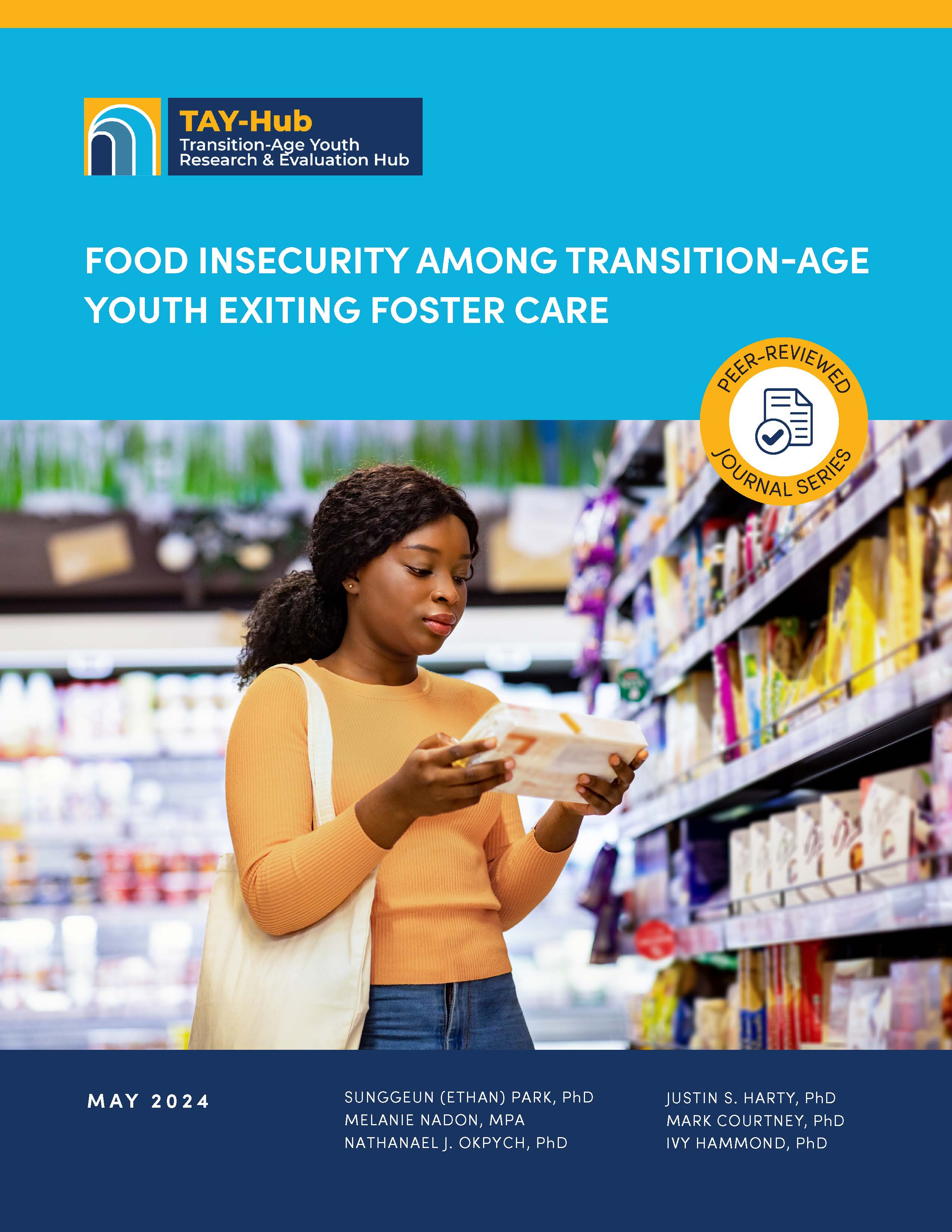 Food Insecurity among Transition-Age Youth Exiting Foster Care Report Cover